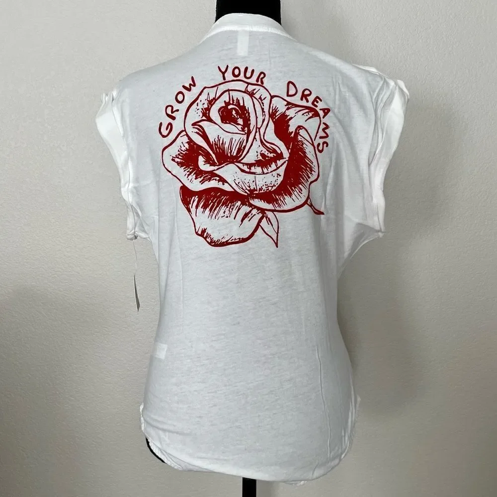 NWT Free People Go-To Graphic Bodysuit